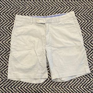 Seersucker Peter Millar shorts size 33.